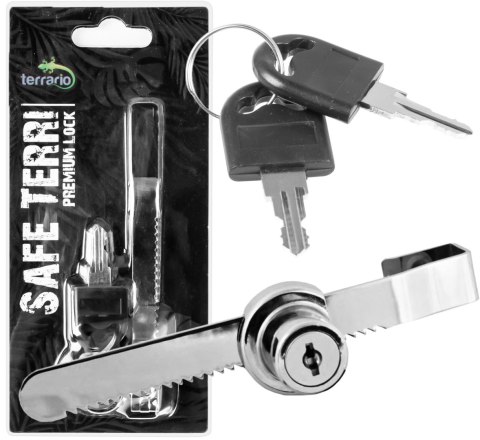 Terrario Safe Terri 90 - zamek do drzwi przesuwnych 9cm