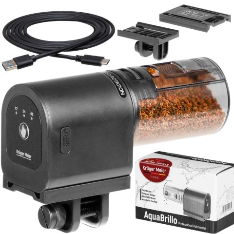 Kruger Meier AquaBrillo 90 - karmnik automatyczny Kruger Meier AquaBrillo 90 - karmnik automatyczny