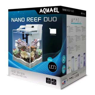 Aquael Nano Reef Duo 35 Biały 2.0 - zestaw akwariowy morski