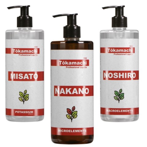 Tokamachi Mix 3 - zestaw trzech nawozów Tokamachi Mix 3 - zestaw trzech nawozów