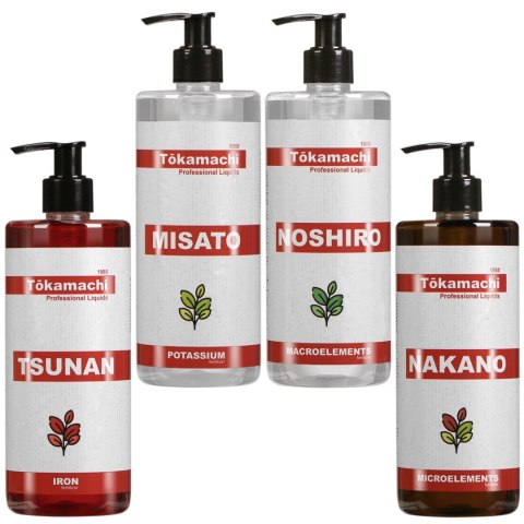 Tokamachi Mix 4 - zestaw czterech nawozów Tokamachi Mix 4 - zestaw czterech nawozów