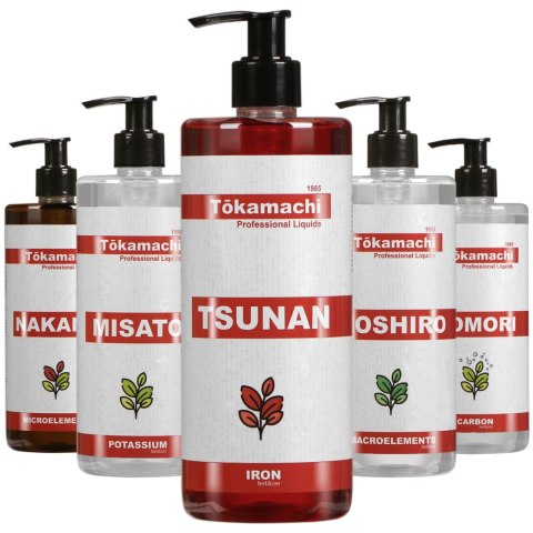 Tokamachi Mix 5 - zestaw pięciu nawozów Tokamachi Mix 5 - zestaw pięciu nawozów