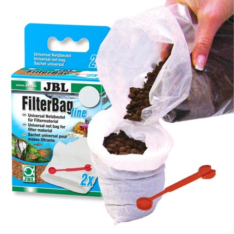 JBL FilterBag Fine - torebka na złoże filtracyjne 2 sztuki JBL FilterBag Fine - torebka na złoże filtracyjne 2 sztuki