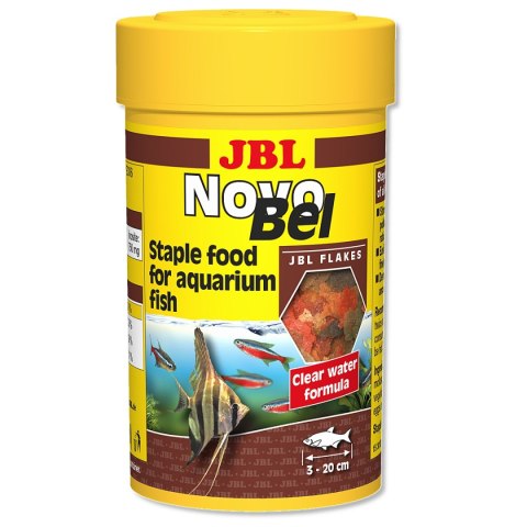 JBL NovoBel 1000ml - podstawowy pokarm w płatkach dla wszystkich ryb akwariowych JBL NovoBel 1000ml - podstawowy pokarm w płatkach dla wszystkich ryb akwariowych