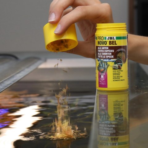 JBL Pronovo Bel Flakes M 250ml - podstawowy pokarm dla ryb JBL Pronovo Bel Flakes M 250ml - podstawowy pokarm dla ryb