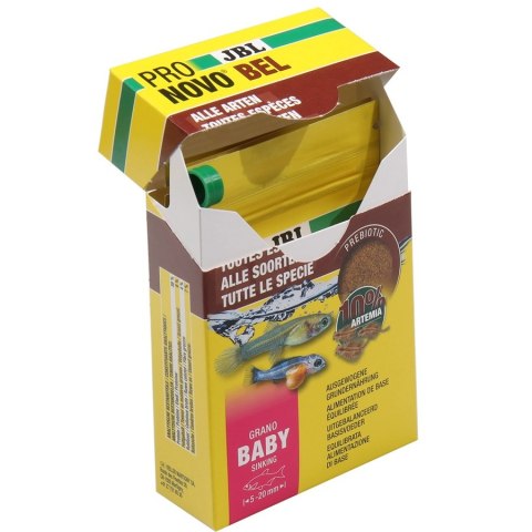 JBL Pronovo Bel Grano Baby 3x10ml - pokarm w proszku dla młodych ryb JBL Pronovo Bel Grano Baby 3x10ml - pokarm w proszku dla młodych ryb