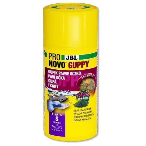 JBL Pronovo Grupy 250ml - pokarm dla gupików i ryb żyworodnych JBL Pronovo Grupy 250ml - pokarm dla gupików i ryb żyworodnych
