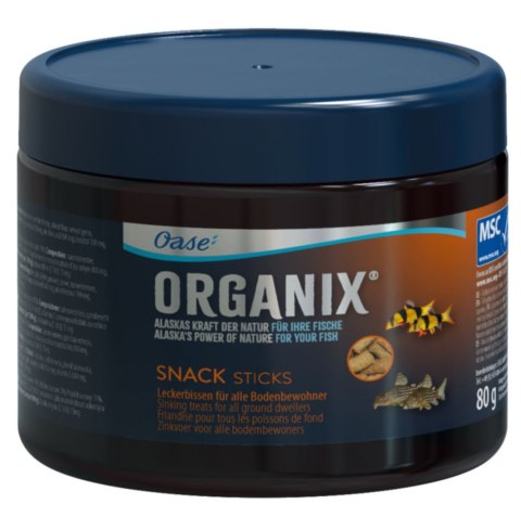 Oase Organix Snack Stix 150ml - pokarm pałeczki dla ryb przydennych Oase Organix Snack Stix 150ml - pokarm pałeczki dla ryb przydennych