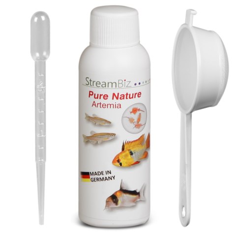 StreamBiz Pure Nature Artemia 100ml - pokarm dla tropikalnych ryb akwariowych StreamBiz Pure Nature Artemia 100ml - pokarm dla tropikalnych ryb akwariowych