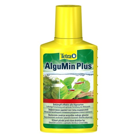 Tetra AlguMin Plus 100ml - środek zwalczający glony w akwarium Tetra AlguMin Plus 100ml - środek zwalczający glony w akwarium
