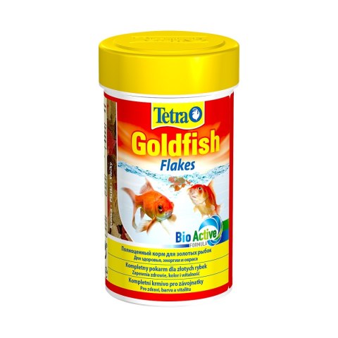 Tetra Goldfish Flakes 100ml - pokarm płatki dla złotej rybki Tetra Goldfish Flakes 100ml - pokarm płatki dla złotej rybki