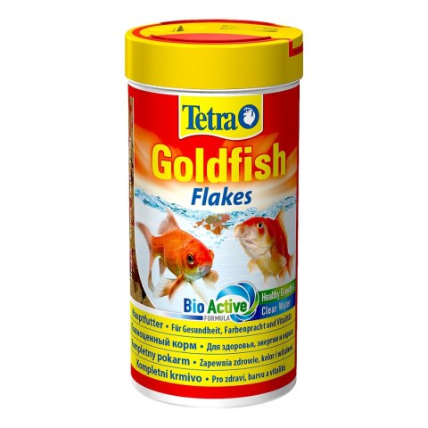Tetra Goldfish Flakes 250ml - pokarm płatki dla złotej rybki Tetra Goldfish Flakes 250ml - pokarm płatki dla złotej rybki