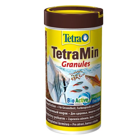 Tetra Min Granules 250ml - pokarm granulowany dla ryb Tetra Min Granules 250ml - pokarm granulowany dla ryb