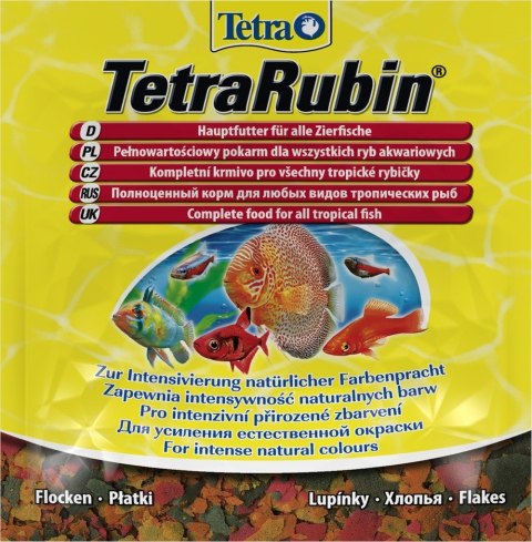 Tetra Rubin 12g - pokarm na wybarwienie ryb Tetra Rubin 12g - pokarm na wybarwienie ryb