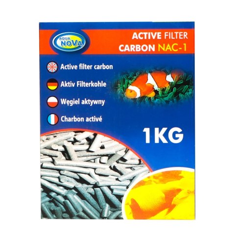 Aqua Nova Active Carbon NAC-1 - węgiel aktywny 1kg Aqua Nova Active Carbon NAC-1 - węgiel aktywny 1kg