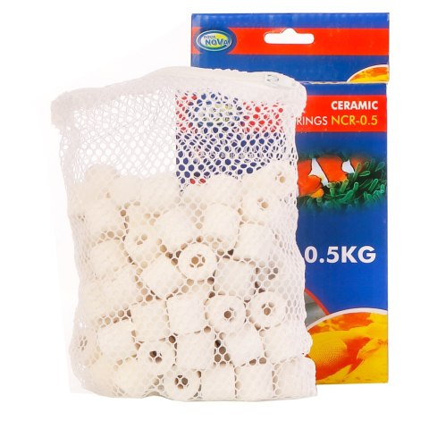 Aqua Nova Ceramic Rings NCR-0.5 - wkład ceramiczny 0,5kg Aqua Nova Ceramic Rings NCR-0.5 - wkład ceramiczny 0,5kg