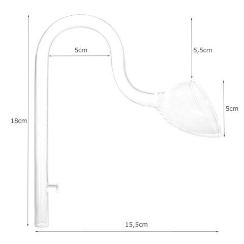 Wylot szklany Lily 12/16mm Wylot szklany Lily 12/16mm
