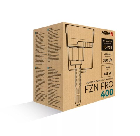 Aquael Versamax 400 PRO - filtr kaskadowy Aquael Versamax 400 PRO - filtr kaskadowy
