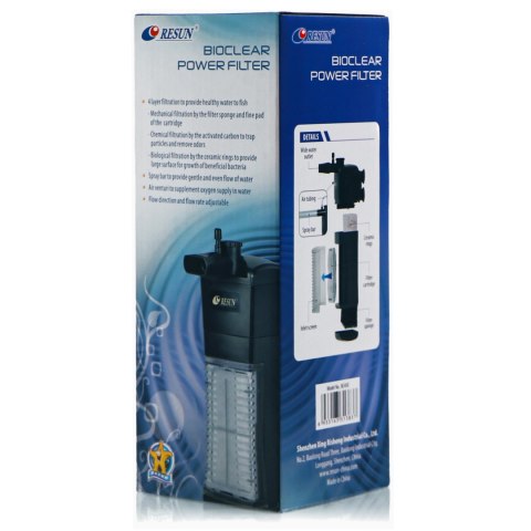 Resun BioClear Power Filter 650 - filtr wewętrzny 4w1