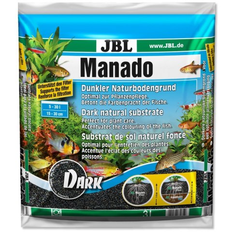 JBL Manado Dark 3l - podłoże dla roślin JBL Manado Dark 3l - podłoże dla roślin
